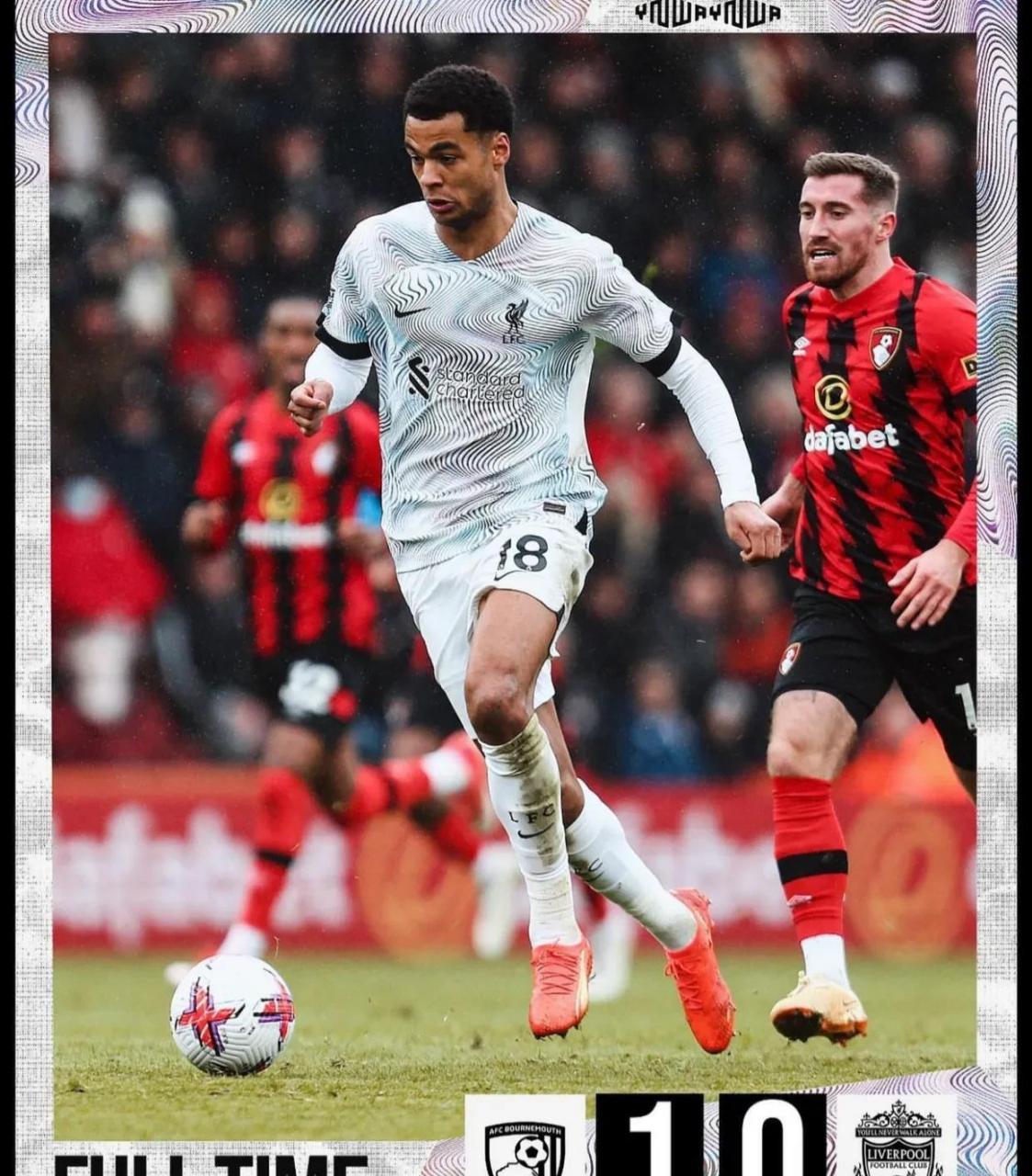 包含伯恩茅斯遭遇失利，保级压力增大的词条