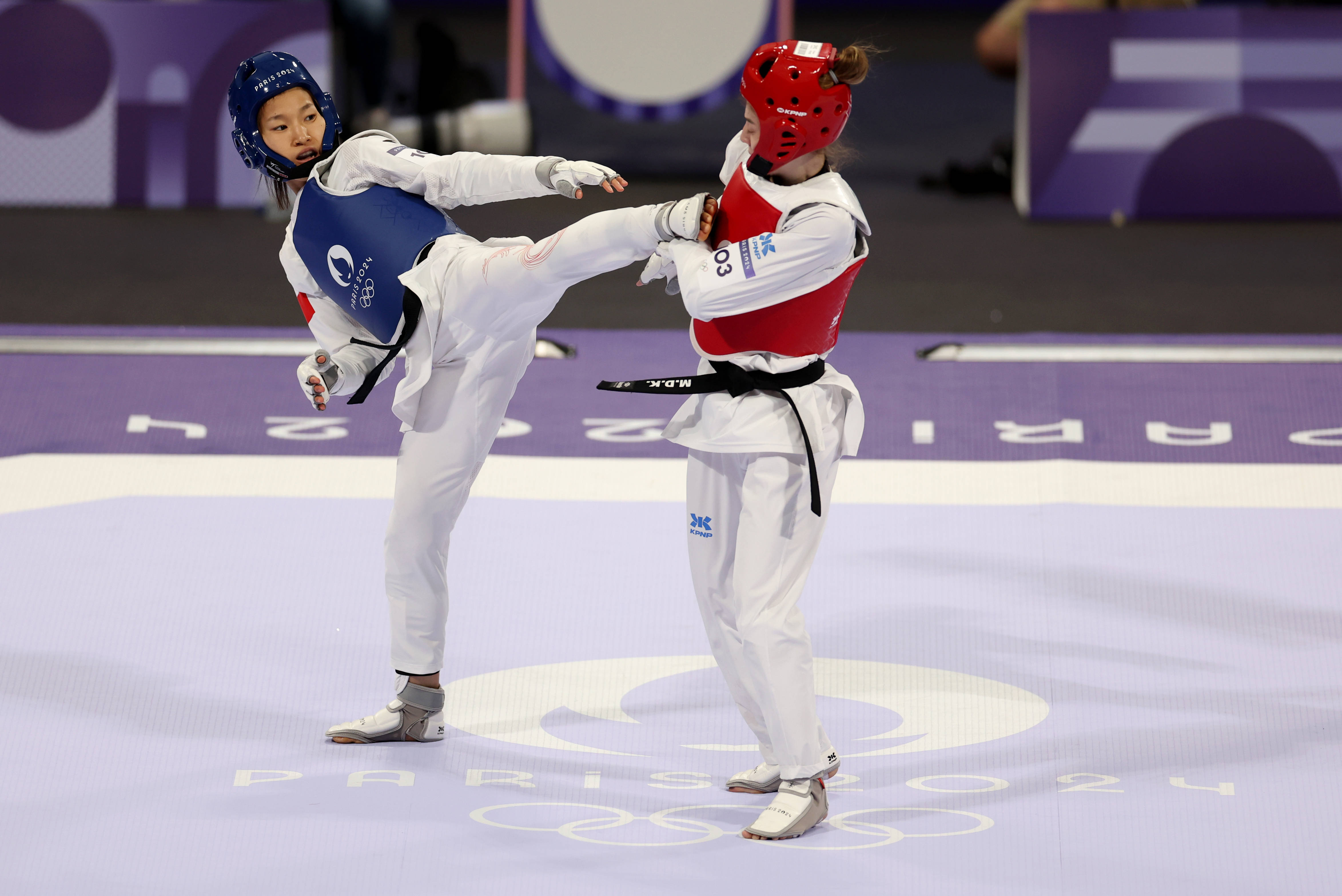 跆拳道比赛男子kg级精彩对决的简单介绍