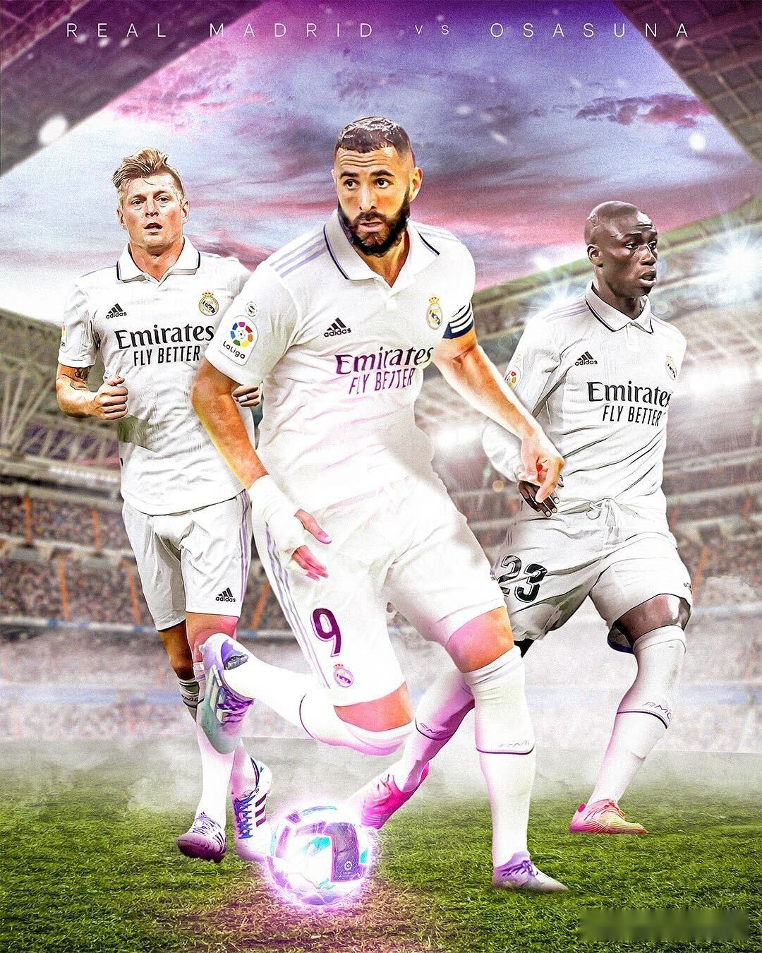 皇家马德里逆袭马竞，本泽马助攻创造纪录胜利